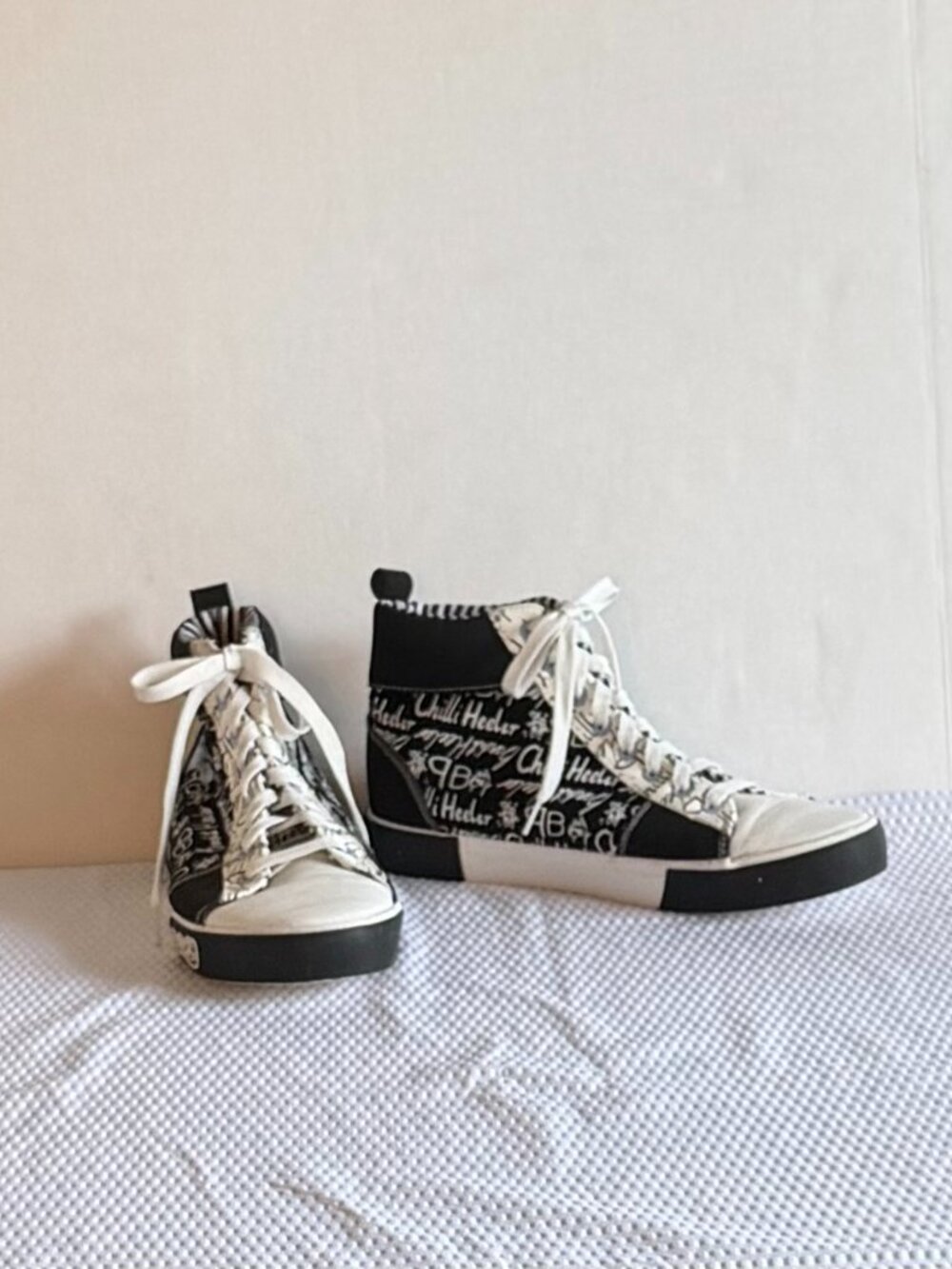 'Ground Up' Bluey Adult Lace-Up High Top Mens Sneakers